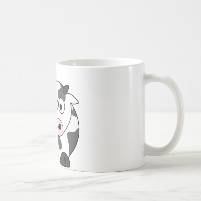 The Cow Says μ Coffee Mug (Right)
