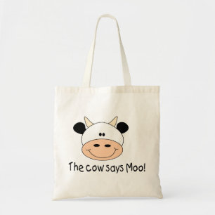 The Cow Says Moo Tote Bag