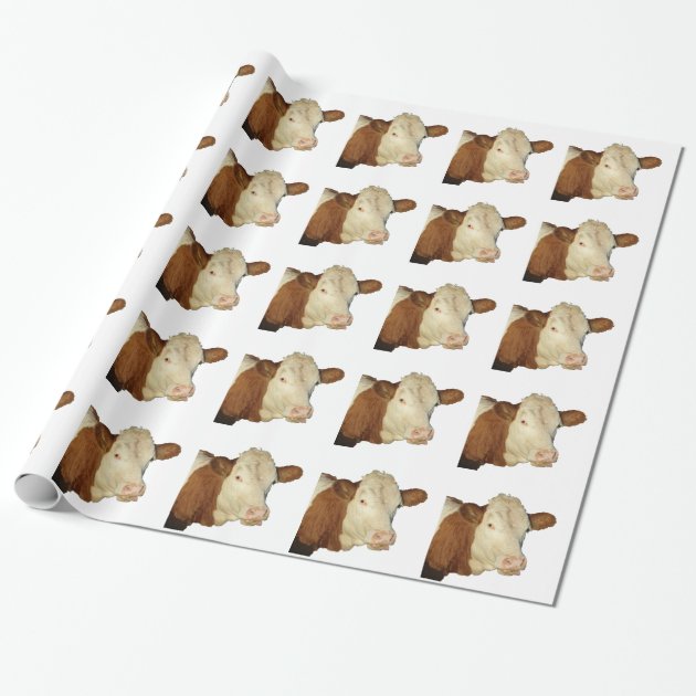 cow wrapping paper