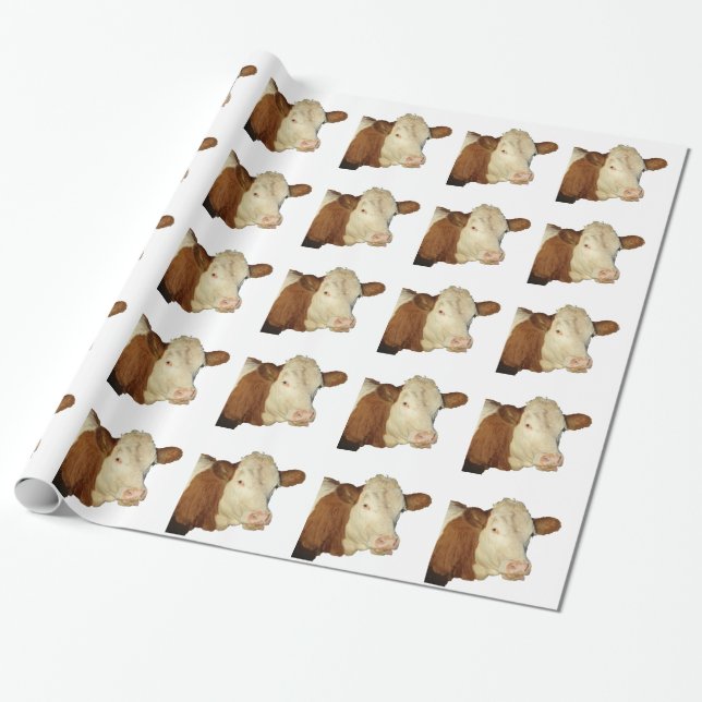 The Cow Wrapping Paper (Unrolled)