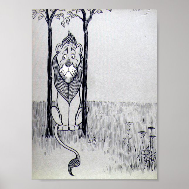 The Cowardly Lion Poster (Front)