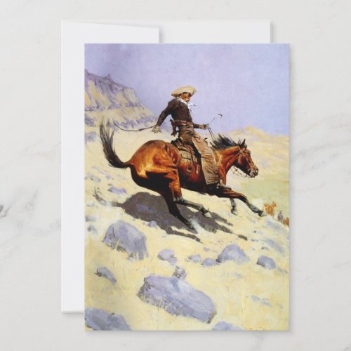 The Cowboy by Remington Vintage Cavalry Military