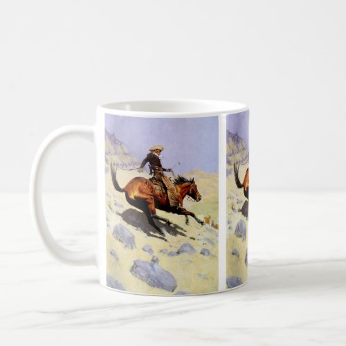 The Cowboy by Remington Vintage Cavalry Military Coffee Mug