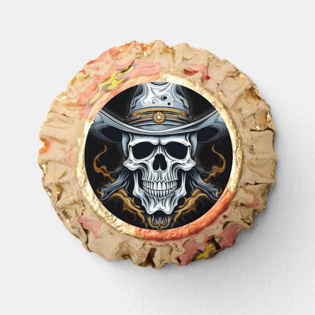The Cowboy Skeleton Reese's Peanut Butter Cups (Front)