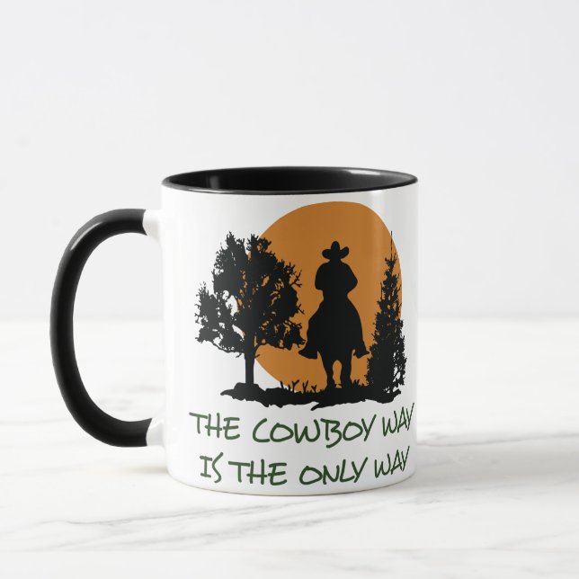 The Cowboy Way Mug (Left)
