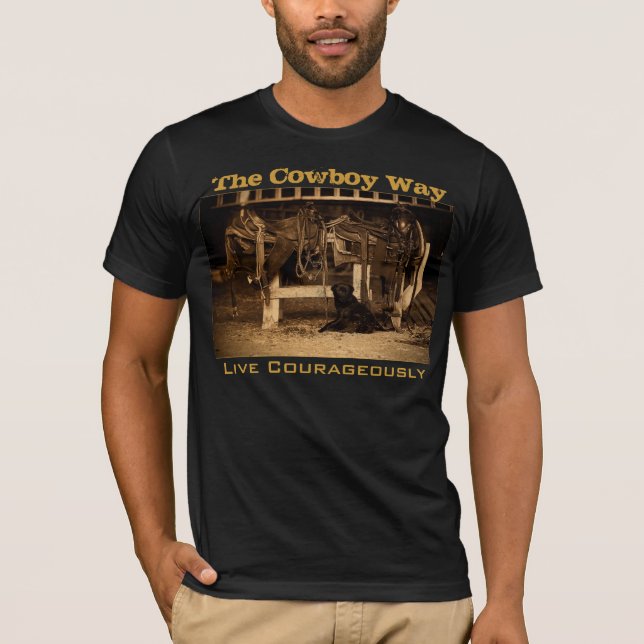 The Cowboy Way T-Shirt (Front)