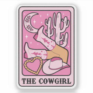 The Cowgirl Sticker