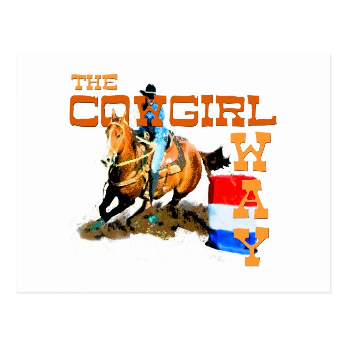 The Cowgirl Way gifts Post Card