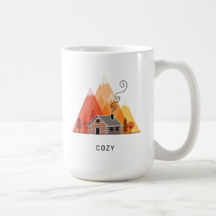 The Cozy Cabin in the Mountains Coffee Mug
