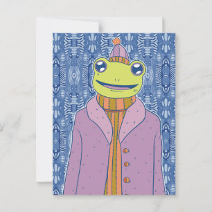 The Cozy Frog Postcard