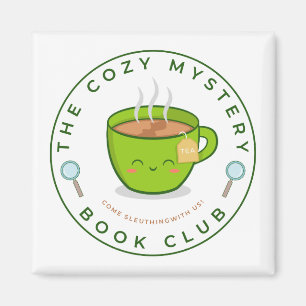 The Cozy Mystery Book Club Magnet