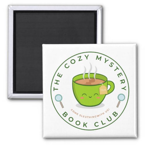 The Cozy Mystery Book Club Magnet
