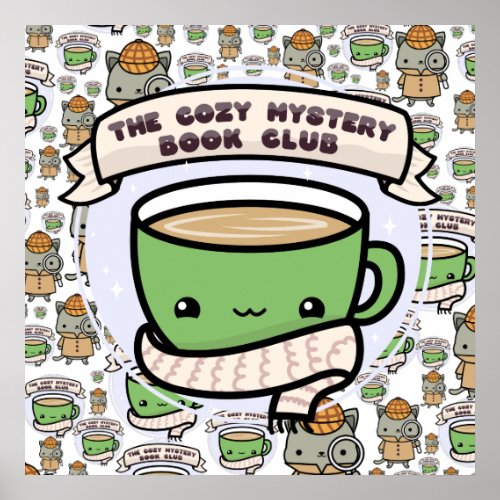 The Cozy Mystery Book Club Poster