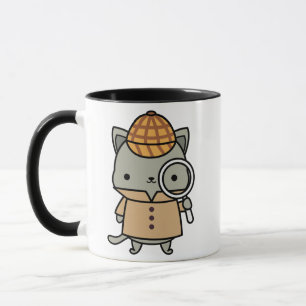 The Cozy Mystery Book Club Purrlock + Friends Mug
