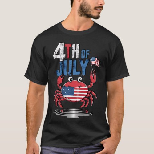 THE CRAB _ 4TH OF JULY _ T_SHIRT 