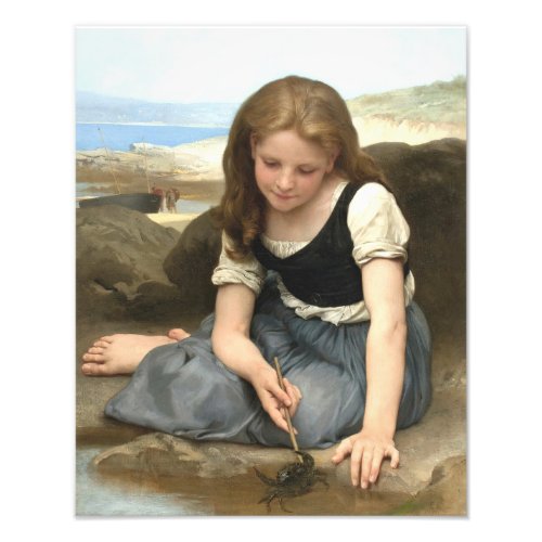 The crab by William Bouguereau Photo Print