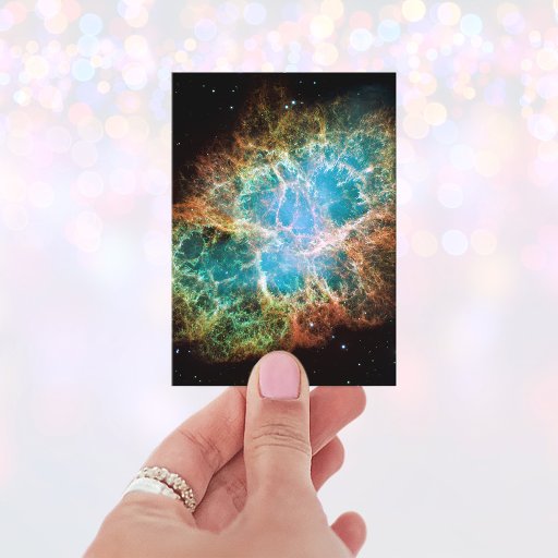 Customizable The Crab Nebula Business Card