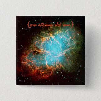 The Crab Nebula in Taurus Pinback Button