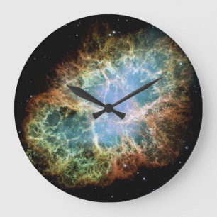 The Crab Nebula Large Clock