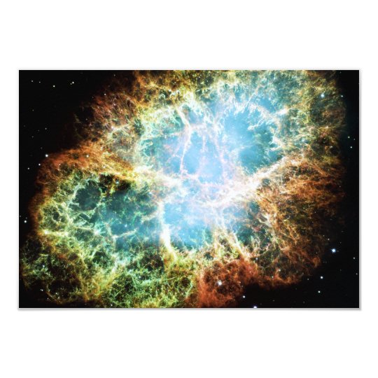 The Crab Nebula M1 NGC 1952 Taurus A Card