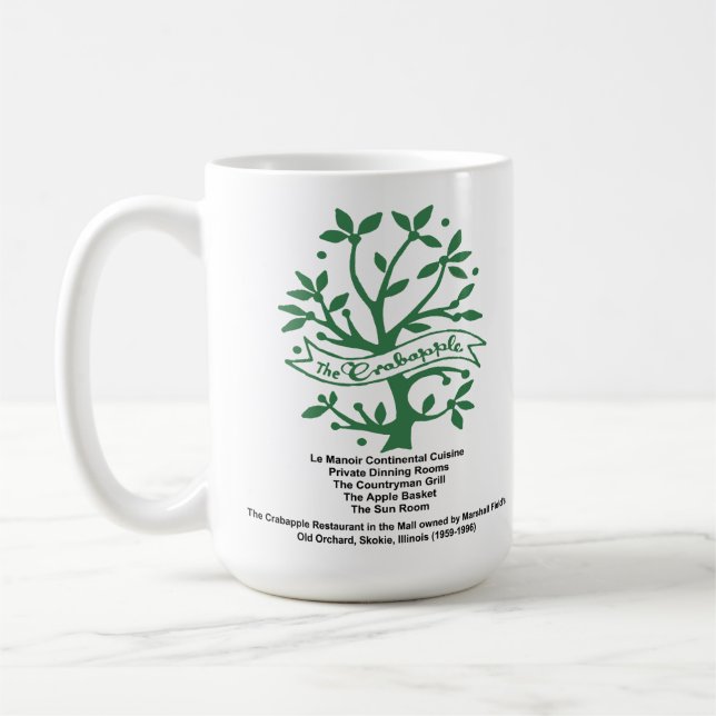 The Crabapple Restaurant, Skokie, IL Coffee Mug (Left)