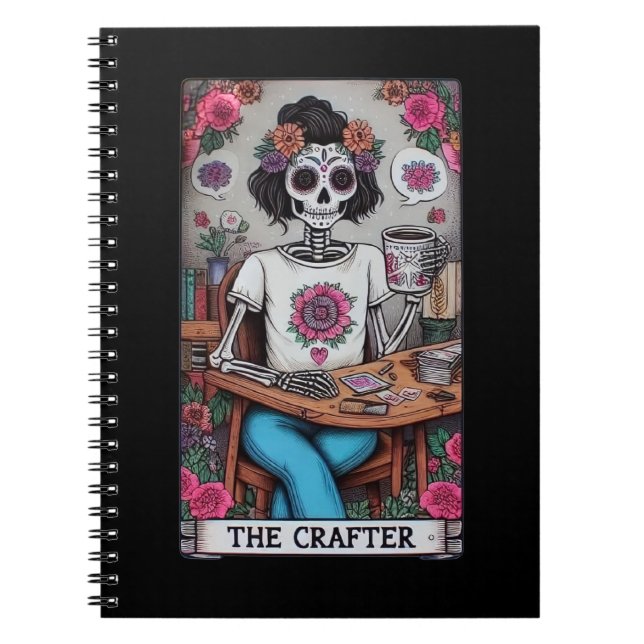 The Crafter Tarot Card Notebook Collection (Front)