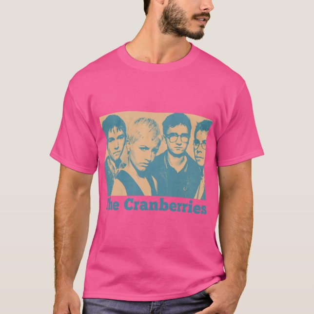 The Cranbrries 90s Aesthetic Fan Art Design T-Shirt (Front)