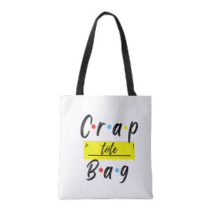 The Crap Bag Funny Minimalist Tote bag