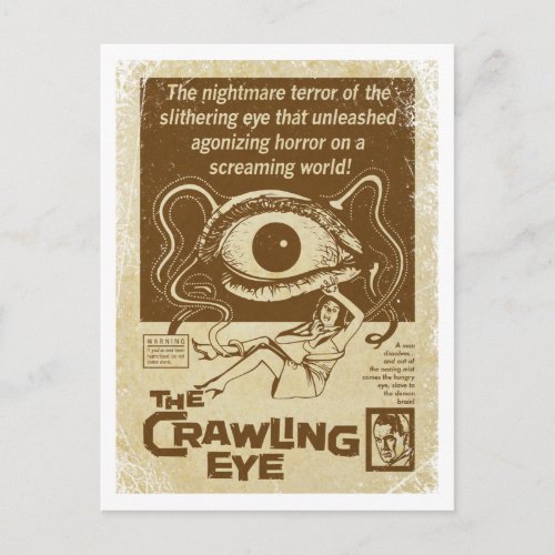 The Crawling Eye Postcard