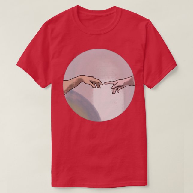 The Creation of Adam 7 T-Shirt (Design Front)