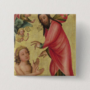 The Creation of Adam Button
