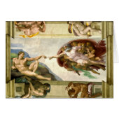 The Creation of Adam by Michelangelo Fine Art (Front Horizontal)