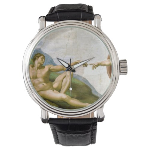 The Creation of Adam by Michelangelo Watch