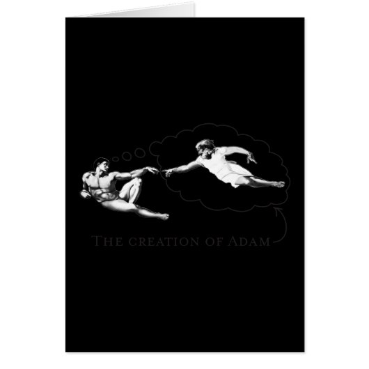 The Creation of Adam (god) Cards (Front)