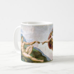 The Creation of Adam, Michelangelo, 1508-1512 Coffee Mug