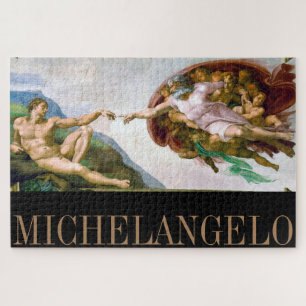 The Creation of Adam, Michelangelo Jigsaw Puzzle