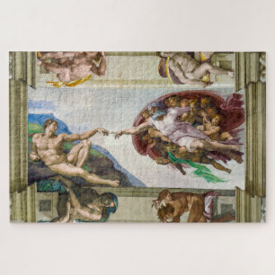 The Creation of Adam   Michelangelo   Jigsaw Puzzle