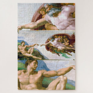 The Creation of Adam, Michelangelo Jigsaw Puzzle