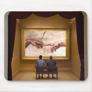 THE CREATION OF ADAM-MOUSEPAD MOUSE PAD