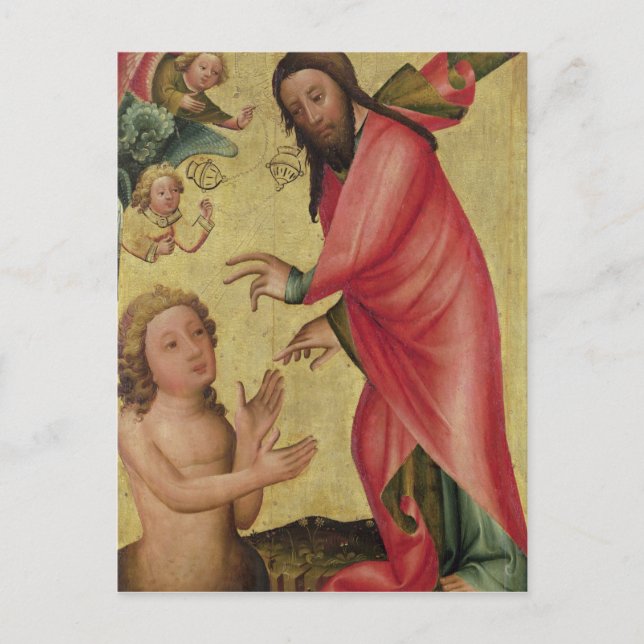 The Creation of Adam Postcard (Front)