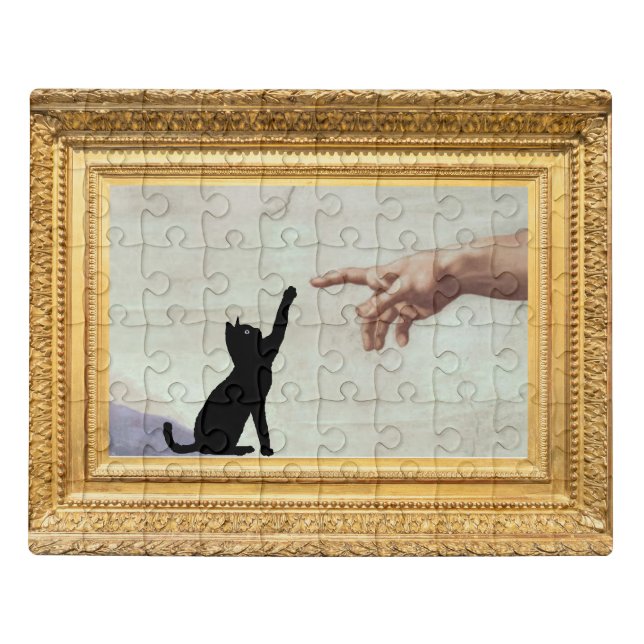 The Creation of Catdam Jigsaw Puzzle (Puzzle Horizontal)