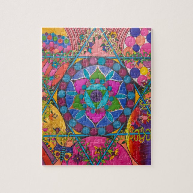 The Creation Of Consciousness Jigsaw Puzzle (Vertical)