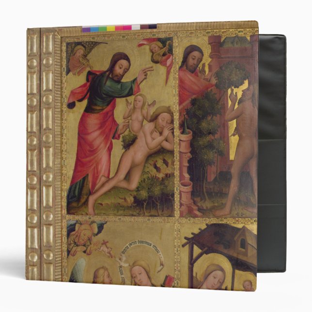 The Creation of Eve, a panel from Grabower Binder (Front/Inside)