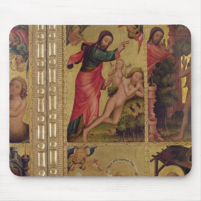 The Creation of Eve, a panel from Grabower Mouse Pad (Front)