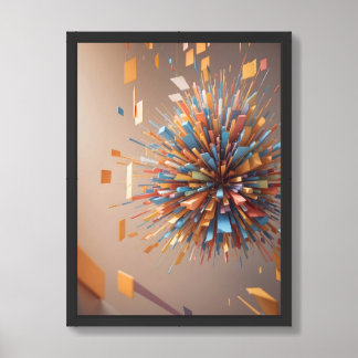 The Creation of Form Framed Art