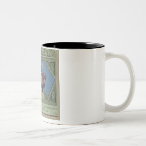 The Creation of Light illustration from the Rapha Two_Tone Coffee Mug