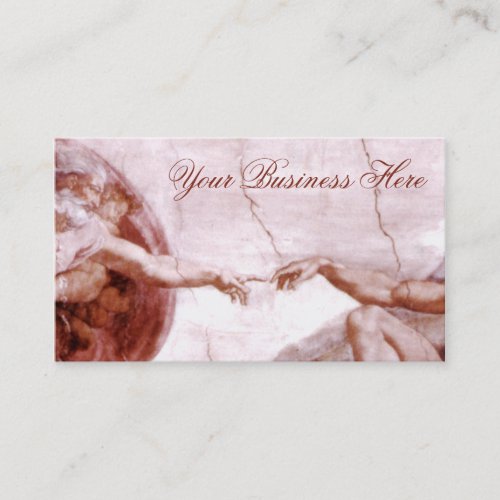 The Creation of Man Prometheus Greek Mythology Business Card