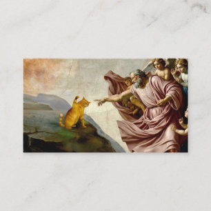 The Creation of Purrfection Business Card
