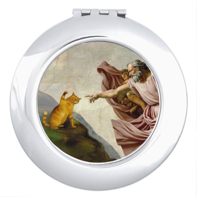 The Creation of Purrfection Compact Mirror (Front)