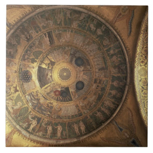The Creation of the World, from the Genesis Cupola Tile